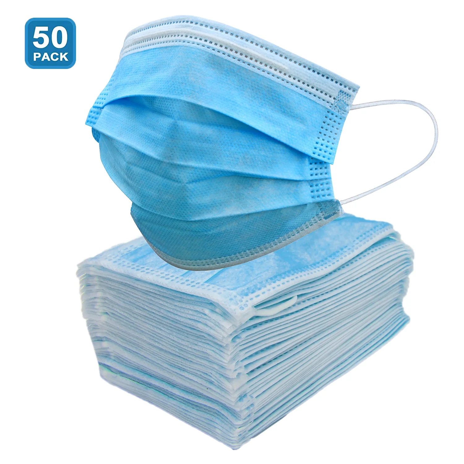 3 Ply Disposable Face Mask (50 Pack) 3 ply face mask 2048x2048