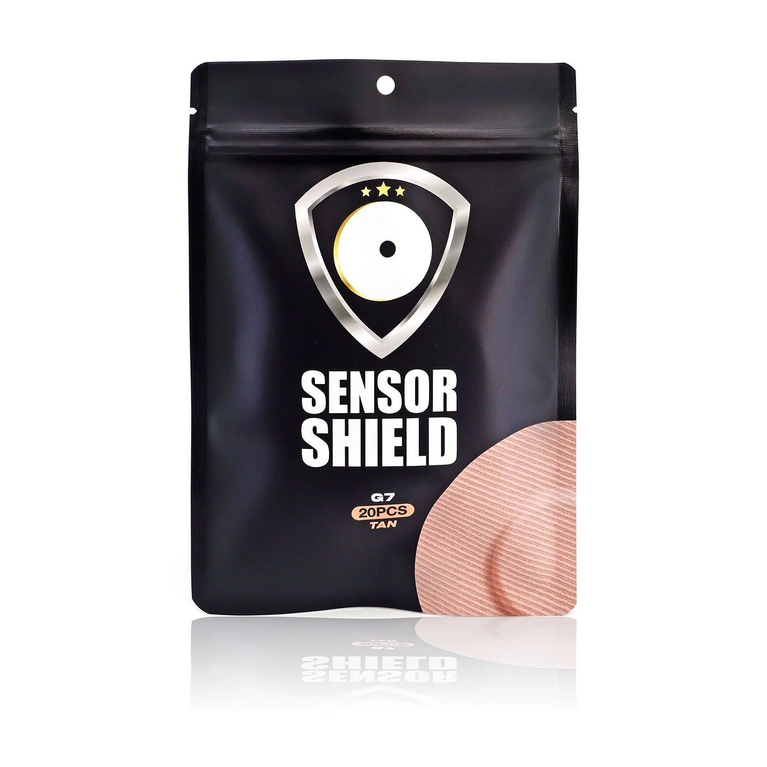 Sensor Shield Dexcom G7 Patches sshield g7 tan 2048x2048